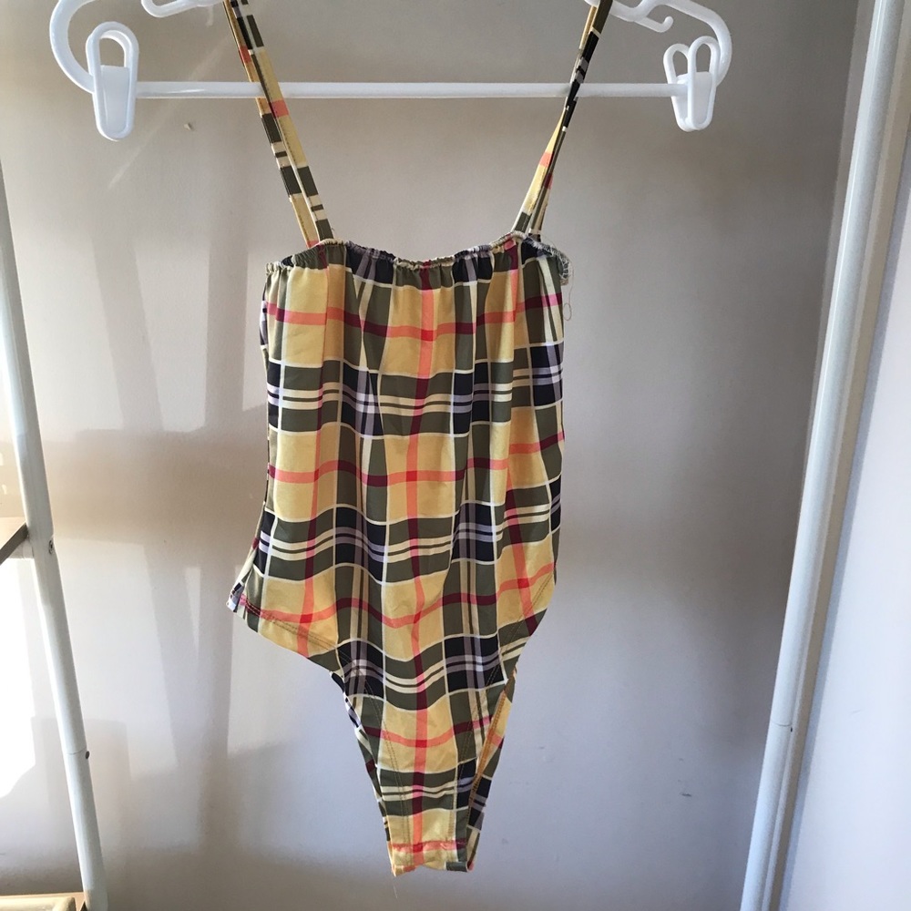 Plaid Bodysuit